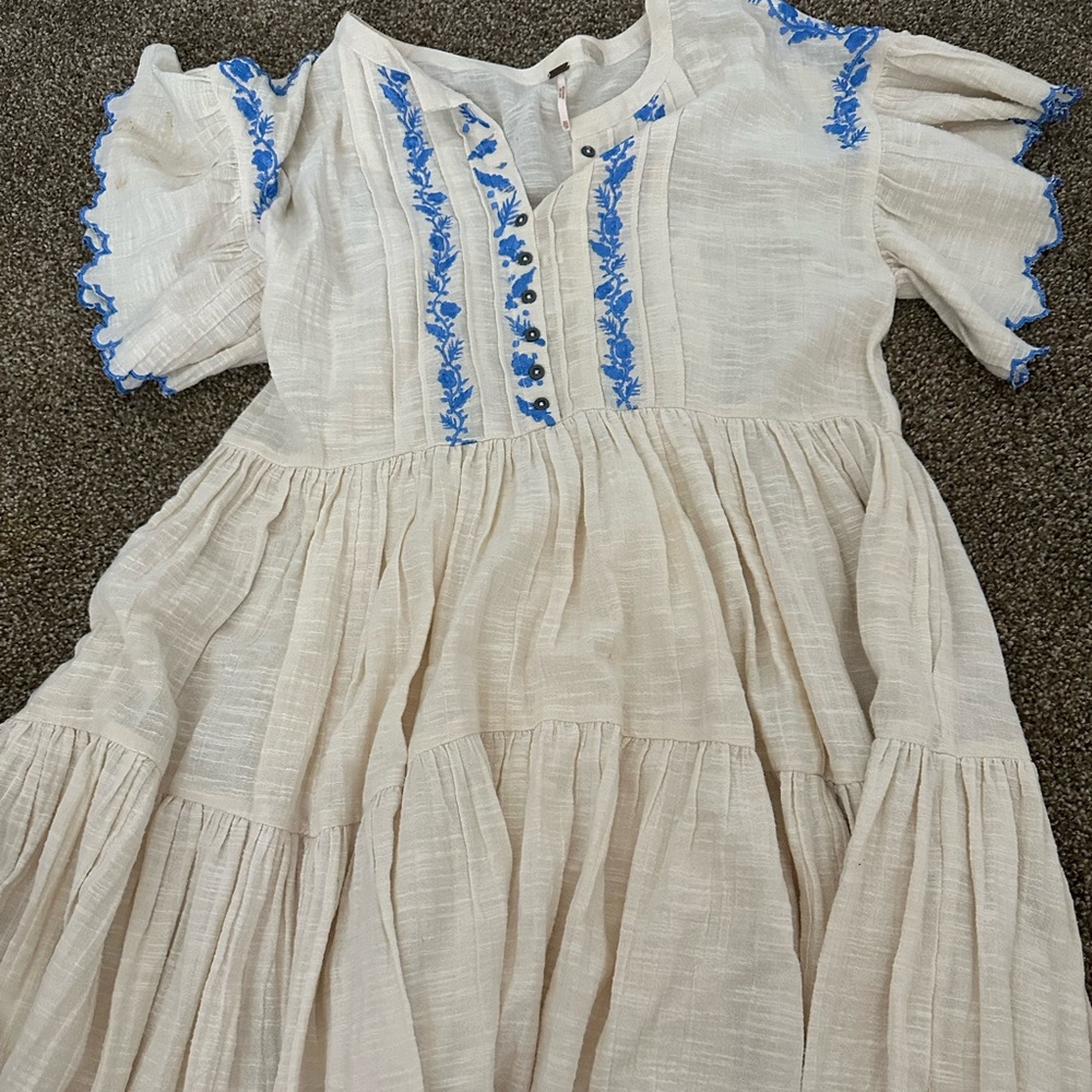 Free People Embroidery Dress